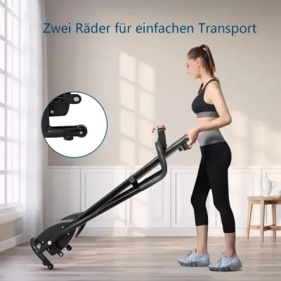 Elektrický bežecký pás Skladací cvičebný bicykel Rollbar Fitness stroj LCD displej