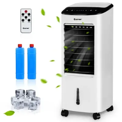 3 v 1 mobilná klimatizácia ventilátor zvlhčovač vzduchu čistička vzduchu klimatizácia 65W / 7L nádrž / 7,5H časovač