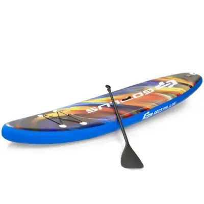 Nafukovacia doska Stand Up Surfboard rozšírená doska 320 x 76 x 15 cm vzor hviezdnej oblohy farebná