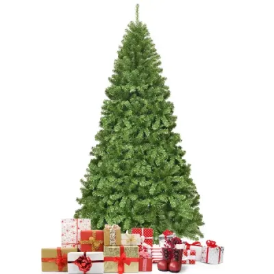 230 cm umelý vianočný stromček s kovovým stojanom Christmas Tree Green