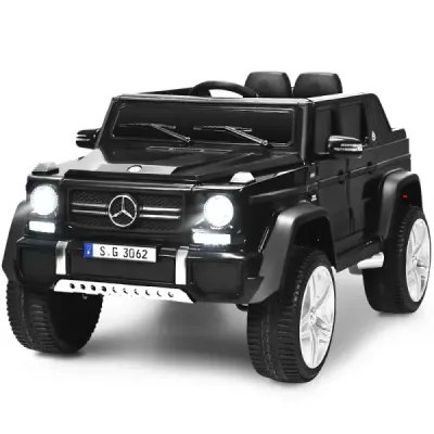 12 V licencovaný Mercedes-Benz Maybach Jeep na batérie s odpružením 115 x 67 x 57 cm Modrá