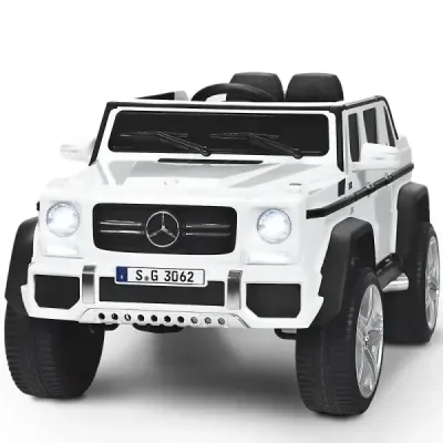 12 V licencovaný Mercedes-Benz Maybach Jeep na batérie s odpružením 115 x 67 x 57 cm Modrá