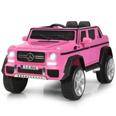 12 V licencovaný Mercedes-Benz Maybach Jeep na batérie s odpružením 115 x 67 x 57 cm Modrá