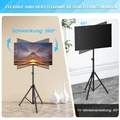 Výškovo nastaviteľný TV stojan pre 21-47-palcové plazmové/LCD/LED TV a ploché do 35 kg