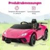 Detské elektrické autíčko Lamborghini 12V detské auto elektrické na diaľkové ovládanie žlté