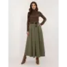 Dámska sukňa MAXI MODA9720 khaki