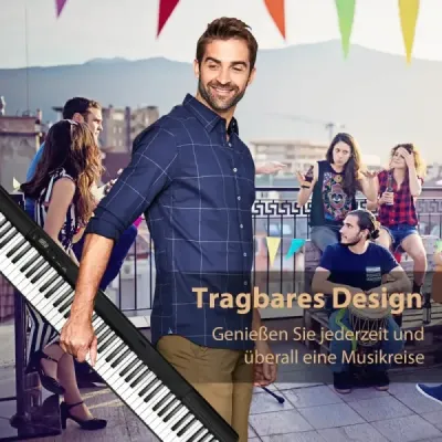Elektronická klávesnica 88 Klávesnica Elektrické piano Súprava hudobných nástrojov digitálnej klávesnice