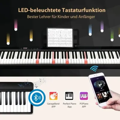 Elektronická klávesnica 88 Klávesnica Elektrické piano Súprava hudobných nástrojov digitálnej klávesnice
