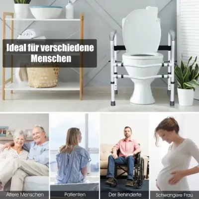 Bezpečnostné zábradlie s nastaviteľnou výškou a šírkou pre seniorov Bezpečnostné zábradlie s nastaviteľnou výškou a šírkou pre seniorov