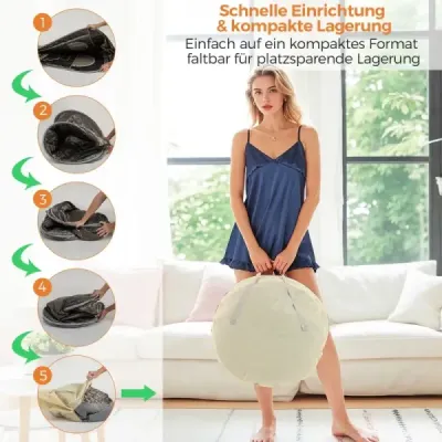 Prenosná parná sauna domáca sauna pre 1-2 osoby s 3 litrovým generátorom pary 89 x 89 x 149 cm šedá