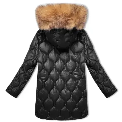 Dámska prešívaná bunda MODA3226 čierna