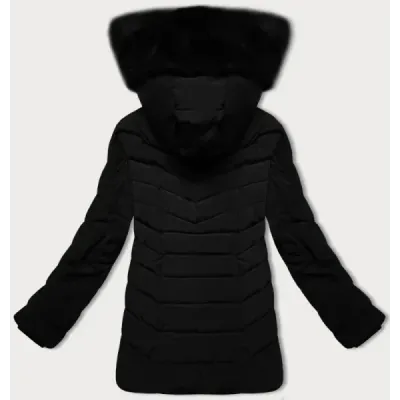 Prešivaná dámska bunda  S\'west MODA8299BIG čierna