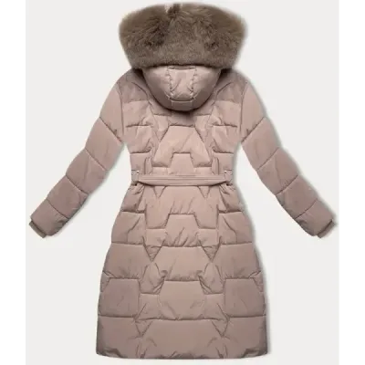 Prechodná dámska bunda MODA9176 béžová