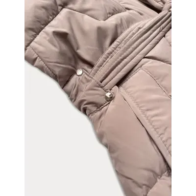 Prechodná dámska bunda MODA9176 béžová