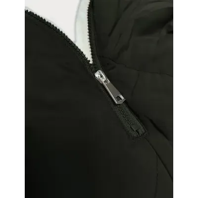 Prešívaná dámska zimná bunda WAY MODE MODA2308 army - béžová
