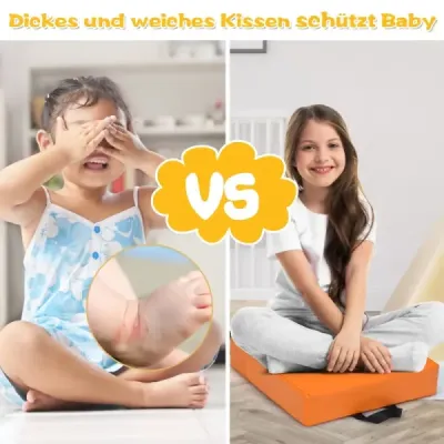 Sada 6 detských štvorcových vankúšov na stoličky Podlahové vankúše Vankúš na sedenie Sada 6 detských štvorcových vankúšov na stoličky Podlahové vankúše Vankúš na sedenie