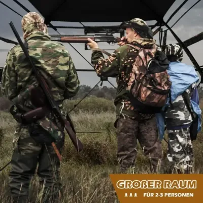 Poľovnícka skrýša pre 2-3 osoby 360° priehľadný poľovnícky stan na lov jeleňov a diviakov