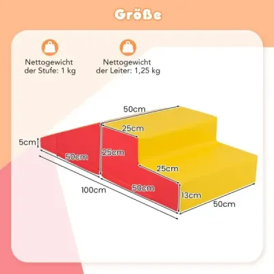 2 KS. Detské penové stavebnice na behanie Lezenie na mäkké stavebné bloky Obrie stavebné bloky pomarančové