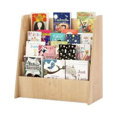 Detský regál so 4 policami Detský regál Stojan na časopisy Stojan na knihy Príroda