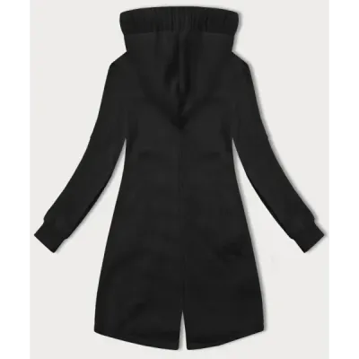 Dámska dlhá mikina s kapucňou LHD graitová MODA693A Dámska dlhá mikina s kapucňou LHD graitová MODA693A