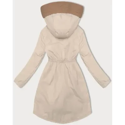 Dámska bunda S'WEST MODA8352 svetlobéžová