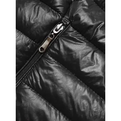 Dámska prešívaná bunda MODA9130 čierna