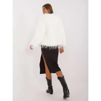 Bunda kožušinová ecru (2359)