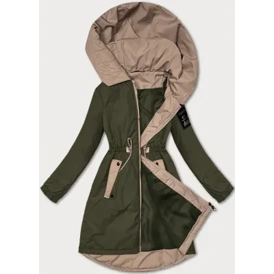 Dámska bunda S'WEST MODA8352 khaki