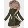 Dámska bunda S'WEST MODA8352 khaki