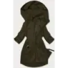 Dámska bunda typu vetrovka S'WEST MODA8357 khaki