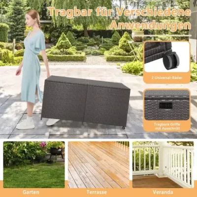 Úložný box s objemom 662 l 150 x 77 x 73 cm