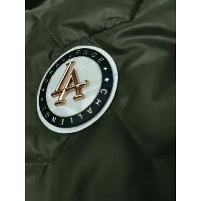 Dámska vesta s rebrovaným lemom S'West khaki MODA8341 Dámska vesta s rebrovaným lemom S'West khaki MODA8341
