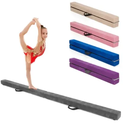 2.1M Balance Beam Gymnastický tréning Skladacá odolná kladina fitness Grey
