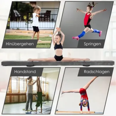 2.1M Balance Beam Gymnastický tréning Skladacá odolná kladina fitness Grey