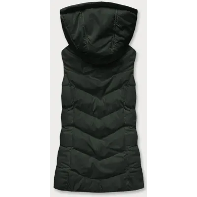 Dámska vesta s kapucňou MODA720 army
