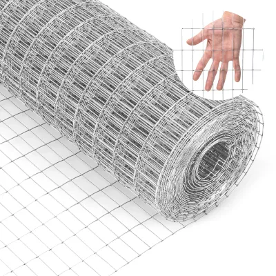 Drôtené pletivo s jemnými okami s otvorom oka 50 x 25 mm Pozinkovaný drôtený plot hraboša