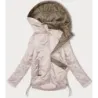 Dámska jarná bunda S'WEST MODA8360 pearl pink