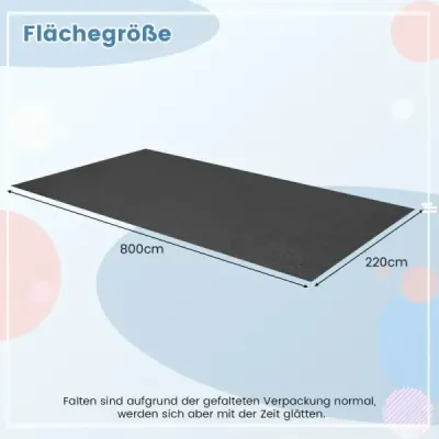 Podlahová rohož do garáže 800 x 220 cm Rohož do auta na zber oleja Protišmyková a vodotesná rohož na olej