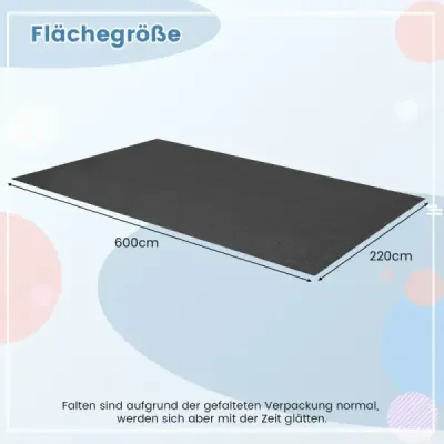 Podlahová rohož do garáže 600 x 220 cm Rohož do auta na zber oleja Protišmyková a vodotesná rohož na olej