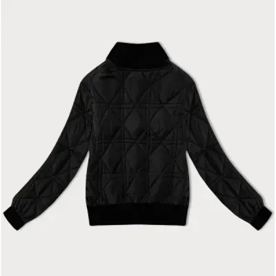 Dámska krátka bunda MODA9227 čierna
