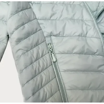 Dámska ľahká bunda s odnímateľnou kapucňou MODA9230 mätová Dámska ľahká bunda s odnímateľnou kapucňou MODA9230 mätová