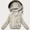 Dámska tenká bunda MODA8017 béžová