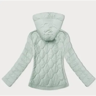 Dámska prešívaná krátka bunda MODA9239 mint