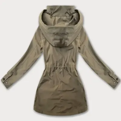 Dámska prechodná bunda MODA9251 béžová Dámska prechodná bunda MODA9251 béžová