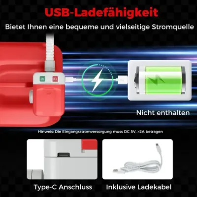 Palivové čerpadlo so senzorom Auto-Stop a 3-veľkými adaptérmi Elektrické palivové čerpadlo