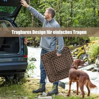 Ratanový záhradný stôl s doskou z HDPE Skladací balkónový stôl Štvorcový kempingový stôl