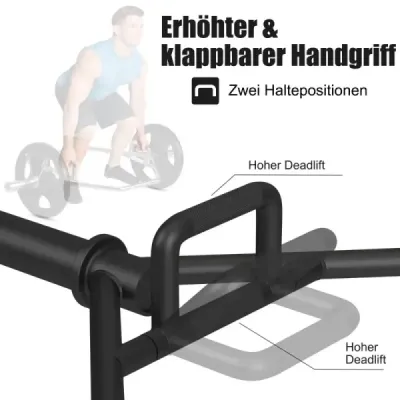 Trapová tyč s 2 pružinovými zámkami a sklopnou rukoväťou