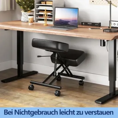Ergonomická kolenná stolička s nakloneným sedadlom na úľavu od bolesti Ortopedická kancelárska stolička